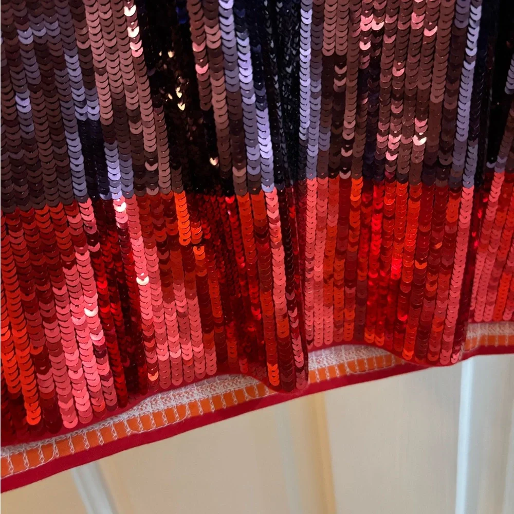 Michael Kors Rainbow Sequin Mini Dress Never Worn - Picture 5 of 10